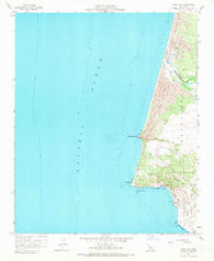 Point Sal California Historical topographic map, 1:24000 scale, 7.5 X 7.5 Minute, Year 1958