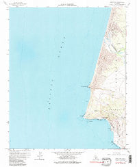 Point Sal California Historical topographic map, 1:24000 scale, 7.5 X 7.5 Minute, Year 1958