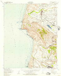 Point Sal California Historical topographic map, 1:62500 scale, 15 X 15 Minute, Year 1947