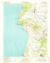 Point Sal California Historical topographic map, 1:62500 scale, 15 X 15 Minute, Year 1959