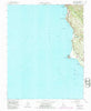 Point Sur California Historical topographic map, 1:24000 scale, 7.5 X 7.5 Minute, Year 1956
