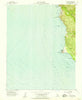 Point Sur California Historical topographic map, 1:24000 scale, 7.5 X 7.5 Minute, Year 1956