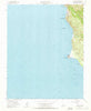 Point Sur California Historical topographic map, 1:24000 scale, 7.5 X 7.5 Minute, Year 1956