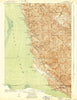 Point Sur California Historical topographic map, 1:62500 scale, 15 X 15 Minute, Year 1925