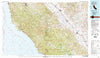Point Sur California Historical topographic map, 1:100000 scale, 30 X 60 Minute, Year 1982