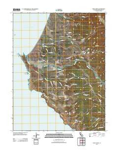 Point Arena California Historical topographic map, 1:24000 scale, 7.5 X 7.5 Minute, Year 2012