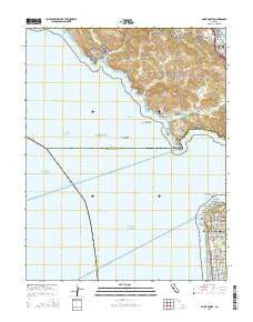 Point Bonita California Current topographic map, 1:24000 scale, 7.5 X 7.5 Minute, Year 2015