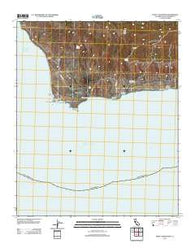Point Conception California Historical topographic map, 1:24000 scale, 7.5 X 7.5 Minute, Year 2012