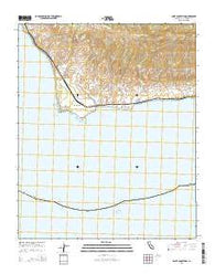 Point Conception California Current topographic map, 1:24000 scale, 7.5 X 7.5 Minute, Year 2015
