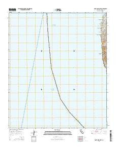 Point Loma OE W California Current topographic map, 1:24000 scale, 7.5 X 7.5 Minute, Year 2015