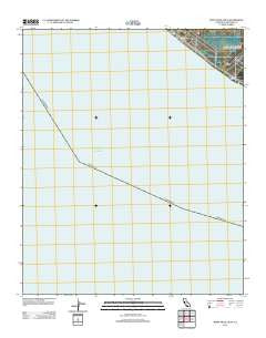 Point Mugu OE W California Historical topographic map, 1:24000 scale, 7.5 X 7.5 Minute, Year 2012