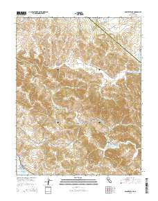 Point Reyes NE California Current topographic map, 1:24000 scale, 7.5 X 7.5 Minute, Year 2015