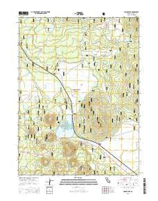 Poison Lake California Current topographic map, 1:24000 scale, 7.5 X 7.5 Minute, Year 2015