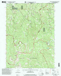 Polar Bear Mountain California Historical topographic map, 1:24000 scale, 7.5 X 7.5 Minute, Year 1996