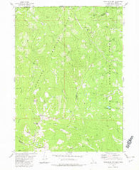 Polar Bear Mountain California Historical topographic map, 1:24000 scale, 7.5 X 7.5 Minute, Year 1982