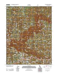 Pollock Pines California Historical topographic map, 1:24000 scale, 7.5 X 7.5 Minute, Year 2012