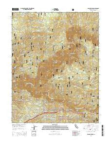 Pollock Pines California Current topographic map, 1:24000 scale, 7.5 X 7.5 Minute, Year 2015