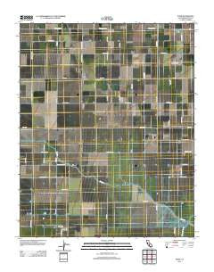 Pond California Historical topographic map, 1:24000 scale, 7.5 X 7.5 Minute, Year 2012