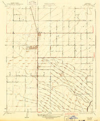 Pond California Historical topographic map, 1:31680 scale, 7.5 X 7.5 Minute, Year 1930