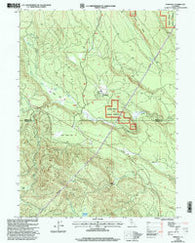 Pondosa California Historical topographic map, 1:24000 scale, 7.5 X 7.5 Minute, Year 1998