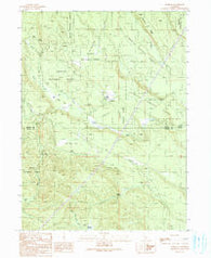 Pondosa California Historical topographic map, 1:24000 scale, 7.5 X 7.5 Minute, Year 1990