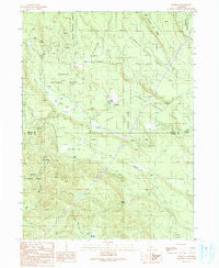 Pondosa California Historical topographic map, 1:24000 scale, 7.5 X 7.5 Minute, Year 1990