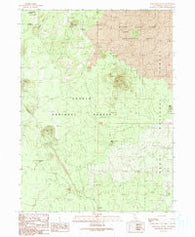 Porcupine Butte California Historical topographic map, 1:24000 scale, 7.5 X 7.5 Minute, Year 1990