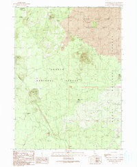 Porcupine Butte California Historical topographic map, 1:24000 scale, 7.5 X 7.5 Minute, Year 1990