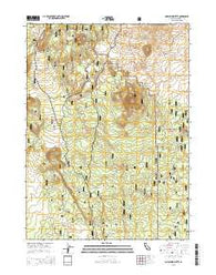Porcupine Butte California Current topographic map, 1:24000 scale, 7.5 X 7.5 Minute, Year 2015