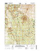 Porcupine Butte California Current topographic map, 1:24000 scale, 7.5 X 7.5 Minute, Year 2015