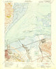 Port Chicago California Historical topographic map, 1:24000 scale, 7.5 X 7.5 Minute, Year 1951
