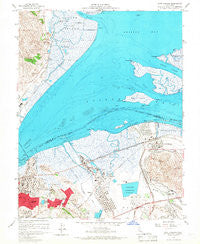 Port Chicago California Historical topographic map, 1:24000 scale, 7.5 X 7.5 Minute, Year 1959
