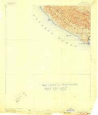 Port Harford California Historical topographic map, 1:62500 scale, 15 X 15 Minute, Year 1897