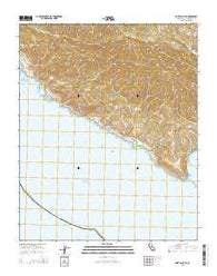 Port San Luis California Current topographic map, 1:24000 scale, 7.5 X 7.5 Minute, Year 2015