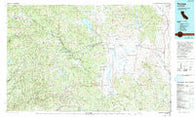 Portola California Historical topographic map, 1:100000 scale, 30 X 60 Minute, Year 1979