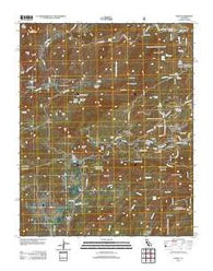 Posey California Historical topographic map, 1:24000 scale, 7.5 X 7.5 Minute, Year 2012