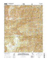 Posey California Current topographic map, 1:24000 scale, 7.5 X 7.5 Minute, Year 2015