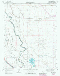 Poso Farm California Historical topographic map, 1:24000 scale, 7.5 X 7.5 Minute, Year 1962