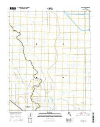 Poso Farm California Current topographic map, 1:24000 scale, 7.5 X 7.5 Minute, Year 2015