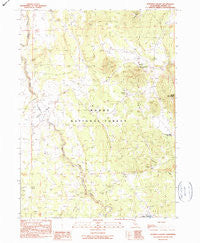 Pothole Valley California Historical topographic map, 1:24000 scale, 7.5 X 7.5 Minute, Year 1990