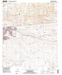 Potrero California Historical topographic map, 1:24000 scale, 7.5 X 7.5 Minute, Year 1996