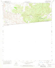 Potrero California Historical topographic map, 1:24000 scale, 7.5 X 7.5 Minute, Year 1960