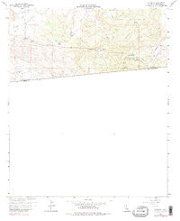 Potrero California Historical topographic map, 1:24000 scale, 7.5 X 7.5 Minute, Year 1960