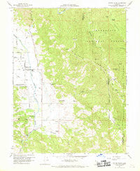 Potter Valley California Historical topographic map, 1:24000 scale, 7.5 X 7.5 Minute, Year 1960