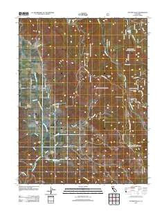 Potter Valley California Historical topographic map, 1:24000 scale, 7.5 X 7.5 Minute, Year 2012