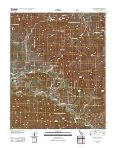 Pozo Summit California Historical topographic map, 1:24000 scale, 7.5 X 7.5 Minute, Year 2012