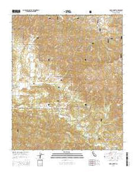 Pozo Summit California Current topographic map, 1:24000 scale, 7.5 X 7.5 Minute, Year 2015