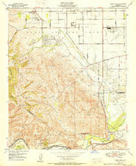 Prado Dam California Historical topographic map, 1:24000 scale, 7.5 X 7.5 Minute, Year 1950