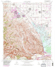 Prado Dam California Historical topographic map, 1:24000 scale, 7.5 X 7.5 Minute, Year 1967