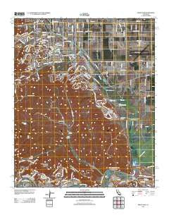 Prado Dam California Historical topographic map, 1:24000 scale, 7.5 X 7.5 Minute, Year 2012